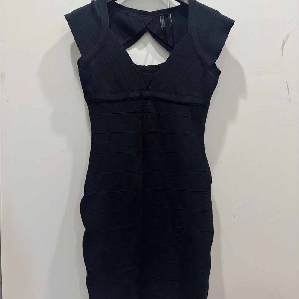 Guess Black Backless Dress